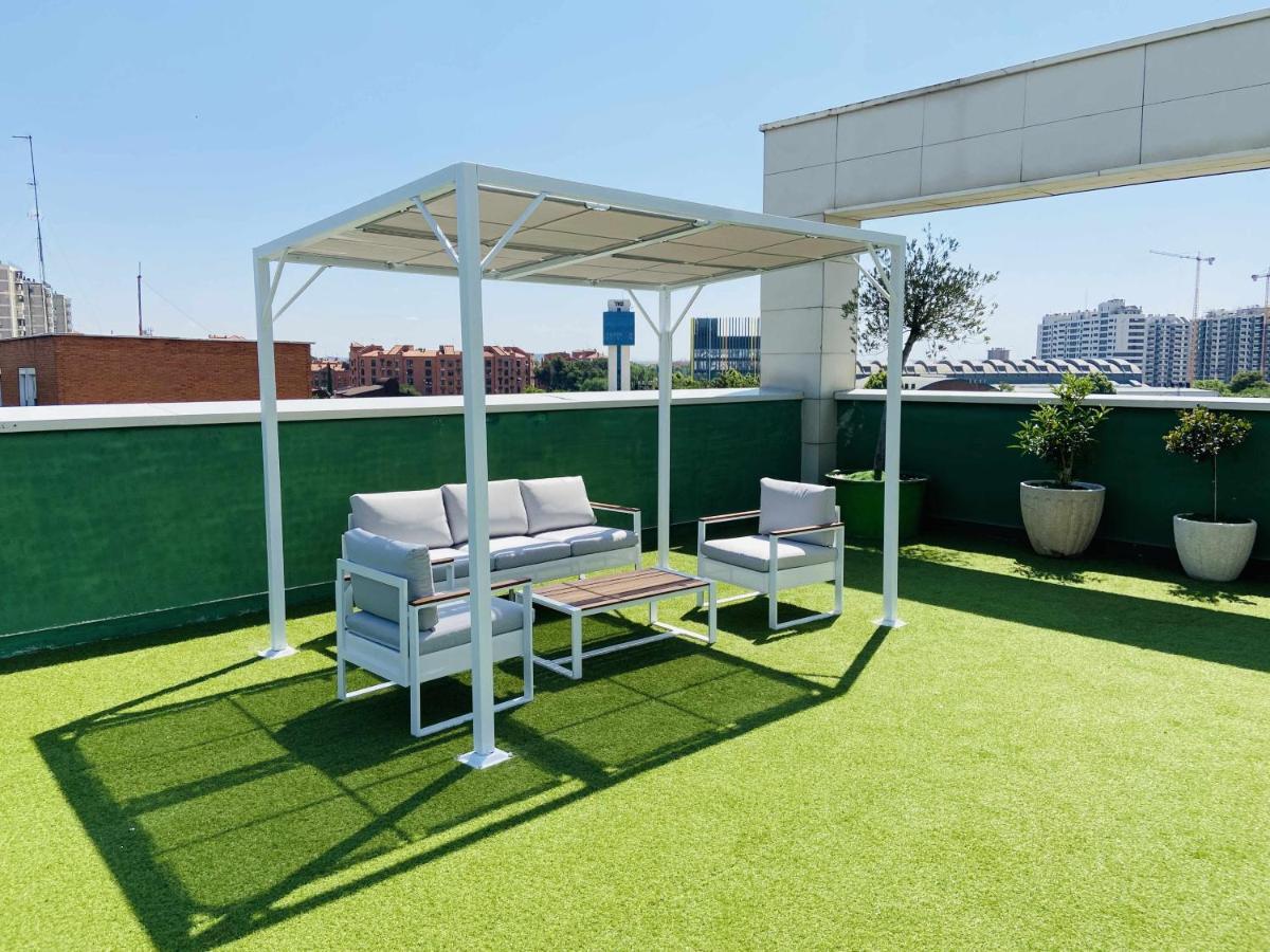 Paseo Suites Hotel Madrid Exteriör bild