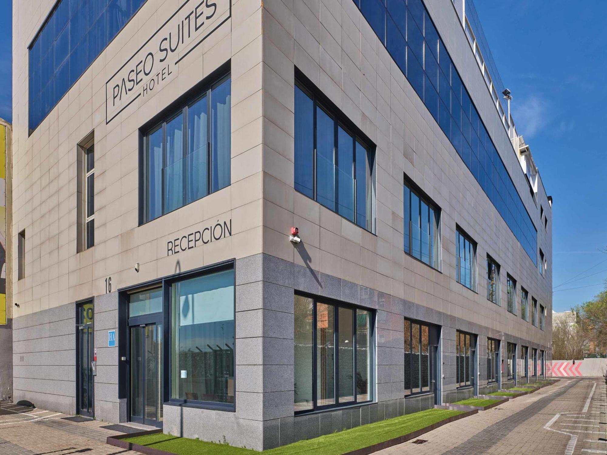 Paseo Suites Hotel Madrid Exteriör bild